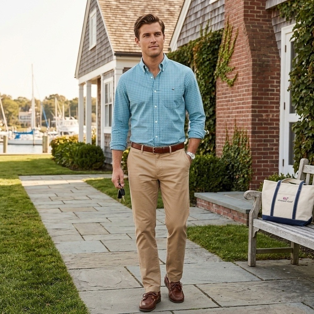 Vineyard Vines Mens Button Down Large